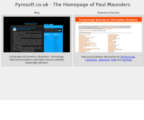 pyrosoft.co.uk: Paul Maunders - Pyrosoft.co.uk
