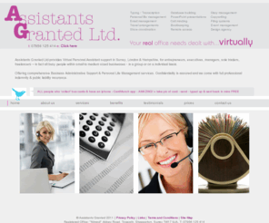 assistantsgranted.com: Assistants Granted - Home
Assistants Granted Ltd. - Virtual Personal Assitants