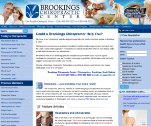 brookingschiropracticcenter.com: Brookings Chiropractor, Brookings SD | Brookings Chiropractic Center
Brookings chiropractor, Dr. Jon Schneider of Brookings Chiropractic Center. Call the chiropractor in Brookings who cares: (605) 693 7222