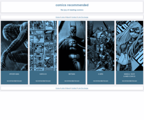 comicsrecommended.com: Recommended Comics
recommended comics