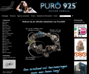 puro925.com: Puro925 Zilveren Sieraden - Puro925 - Silver Jewels -
Puro925 Silver Jewels - Sieraden en Mode accessoires - Kettingen - Sjaals - Zilveren Bedels en Beads van Puro925 - Tassen.