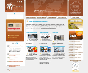 tti-network.com: Agence de traduction     B2B, certifiée ISO
L'agence de traduction TTI Network fournit une gamme complète de services : service de traduction  , services d'interprétariat, de DTP et de localisation pour les entreprises . Notre agence de traduction  fait partie des plus grands réseaux de traducteurs  en Europe