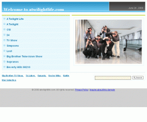 atwilightlife.com: Welcome to atwilightlife.com
