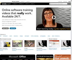 lyndalearningonline.com.es: Software training online-tutorials for Adobe, Microsoft, Apple & more
Software training & tutorial video library. Our online courses help you learn critical skills. Free access & previews on hundreds of tutorials.