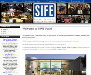 sifeuwa.org: Welcome to SIFE
