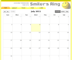 smilers-ring.net: Smilers Ring - 米倉千尋ファンサイト
米倉千尋ファンみんなで楽しむ、情報収集＆交流のためのページです！