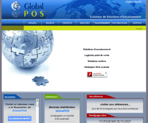 globalpos.fr: Solutions d'encaissement multicommerces ou specialisées, logiciels point de vente.
Creation de solutions d'encaissement multicommerces ou specialisées. Offres de logiciels point de vente et de gestion.