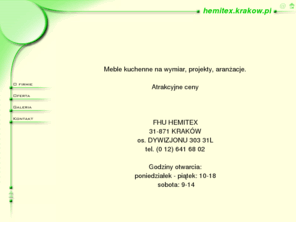 hemitex.com: hemitex.krakow.pl
hemitex.krakow.pl