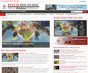 psychdiscourse.com: Psych Discourse
Association of Black Psychologists Psych Discourse