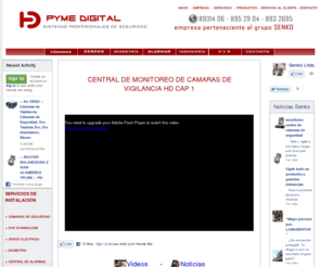 pymedigital.cl: :: EN VIDEO ::Cámaras box, cámara box, camaras box, cámaras de vigilancia, cámaras de seguridad, dvr, dvr standalone, tarjetas dvr, tarjetas capturadoras, central de alarmas, centrales de alarmas, cerco electricos, seguridad perimetral, monitoreo de camaras, cctv, circuito cerrado de television, cámaras ip, cámaras infrarrojas, cámaras ir, todo acerca de cámaras video vigilancia, televigilancia :: Capacitación
version en video y texto de todo el acontecer en el rubro de la cámaras de seguridad, dvr, dvr standalone, alarmas, cerco electrico, vision de la empresa y sus tecnicos en relacion a aspectos tecnicos y comerciales , con videos