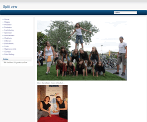 splitvzw.be: Home
Volleybalkampen aan democratische prijzen met zeer goede begeleiding