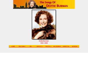 dottieburman.com: The Songs of Dottie Burman
The Songs of Dottie Burman