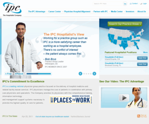 ipchospitalistjobs.com: IPC: The Hospitalist Company
IPC is a leading national physician group practice focused on the delivery of hospital medicine. 