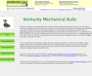 kentuckymechanicalbull.com: Kentucky's insured mechanical bulls,rent yours today, mechanical bull, 
mechanical bull rentals, mechanical bull rental, mechanical bulls-Kentucky, 
Georgia, Tennesee, Alabama
Kentucky mechanical bull rentals - Southern Bucks