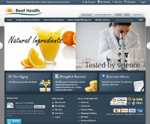 reefhealth.com.au: Reef Health Home page
Reef Health provides a range of Traditional Chinese Medicine, updated for modern life, Mobility aids and Dietary Weight Management. Located in Sydney and delivering worldwide.