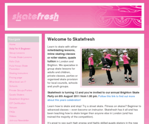 skatefresh.com: SkateFresh – London Inline Skating and Rollerblading Lessons
