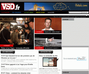 vsd.fr: Actualité en France et à l'international - VSD
VSD décrypte pour vous toute l'info en france et à l'étranger, les news high tech, les reportages photos et vidéo buzz, les coulisses de l'info et des interviews inédits !