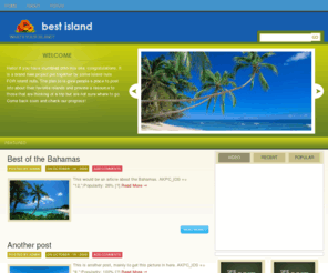 best-island.com: Best Island
What's YOUR island?