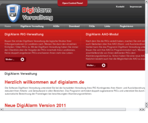 digialarm.de: DigiAlarm Verwaltung
DigiAlarm Verwaltung by Feinler Hard- & Software