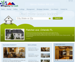 propertyforcash.com: Welcome to the Frontpage
Joomla! - the dynamic portal engine and content management system