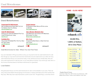 used-motorhomes.org: Used Motorhomes For Sale, Used Motorhomes, Cheap Used Motorhomes
Used Motorhomes, Used Motorhomes for sale, Cheap Used Motorhomes, Buy Used Motorhomes, Used Motorhomes