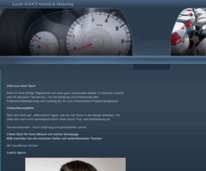 agocs.net: Laszlo AGOCS, Garbsen - Vertrieb und Marketing
Verkaufstraining, Vertriebstraining, Automobilverkäufer, Managementseminare