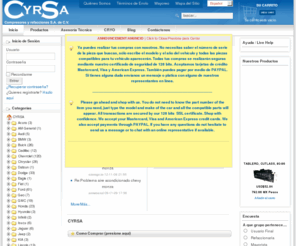 compresores.com.mx: CYRSA Compresores - CYRSA Compresores
CYRSA - Su proveedor de compresores de aire acondicionado en la web / Your air conditioned compressor provider on the web