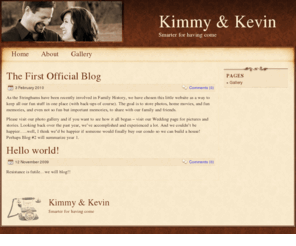 kimmyandkevin.com: Kimmy & Kevin - Smarter for having come
Kimmy & Kevin. Smarter for having come