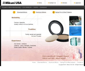 mikuni-usa.com: Mikuni USA- Mikuni Mirror Los Angeles, Osaka, Shanghai
Global Mirror Manufactureing originated in Japan