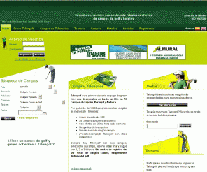 talongolf.es: 
	Talongolf - Talonarios de Green Fees para Campos de Golf - Inicio

