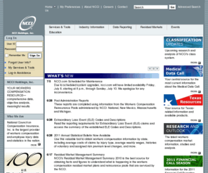 vds.info: NCCI Holdings, Inc. - Your Workers Compensation Resource
The National Council on Compensation Insurance, Inc. (NCCI) is the nation’s largest provider of workers compensation data. We analyze industry trends, recommend rates and loss costs, and provide data products to insurance companies and state governments.