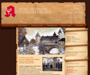 123apotheke.com: Burg-Apotheke-Henrichenburg in 44581 Castrop-Rauxel
Burg-Apotheke-Henrichenburg in 44581 Castrop-Rauxel - Ihr Gesundheitsdienstleister in Castrop-Rauxel