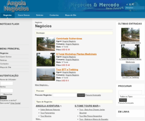 angolanegocio.com: Angola Negcios - Negcios
Joomla - Sistema de Portais Dinmicos e Gesto de Contedo