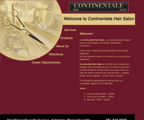 continentalehairsalon.com: Continentale Hair Salon - Arlington, MA
