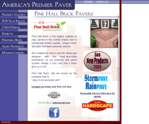 pavermakers.com: America's Premier Paver from Pine Hall Brick
Pine Hall Brick is America‚s largest supplier of clay pavers, the ideal product for brick flooring, patios, walkways, and landscaping.
