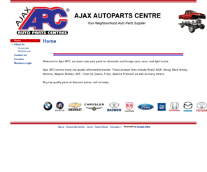 ajaxautopartscentre.com: ajaxautopartscentre.com
