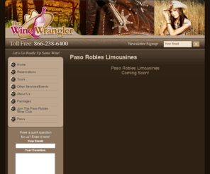 centralcoastlimos.com: The Wine Wrangler - San Luis Obispo County Wine Tours, Wine Tasting and More!
The Wine Wrangler