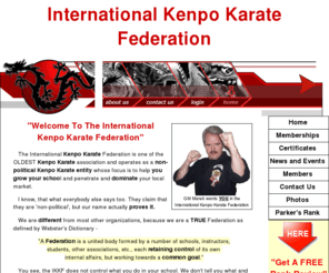 ikkf.com: Kenpo Karate | Kenpo Karate Association | International Kenpo Karate Federation
Kenpo Karate - Visit the Kenpo Karate Association for Kenpo Karate certification and promotions. Meet more Kenpo Karate students and instructors to network with.