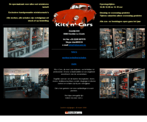 kitsncars.be: KITS N' CARS - MODELAUTO'S, MINIATUREN, SCHAALMODELLEN
Kits n' Cars - speciaalzaak voor miniaturen met modelauto's, vliegtuigmodellen, kits, maquetten, blikken speelgoed, figurines, camions, motoren, tractoren, hijskranen, benzinepompen, legervoertuigen, en nog veel meer