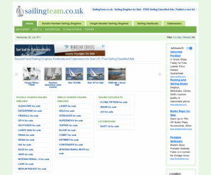 sailingteam.co.uk: The FREE Sailing Craft Classified Website
the free sailing craft classified website