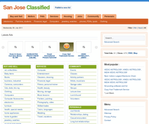 sanjose-classified.com: San Jose Classified
san jose classified