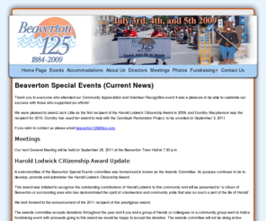 beavertonspecialevents.com: Welcome to the Home Page of Beaverton Special Events
