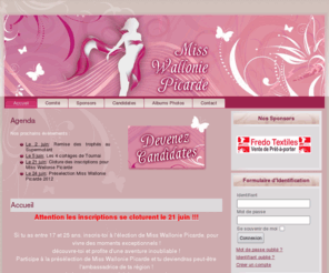 misswalloniepicarde.be: Accueil - Miss Wallonie Picarde
Miss Wallonie Picarde