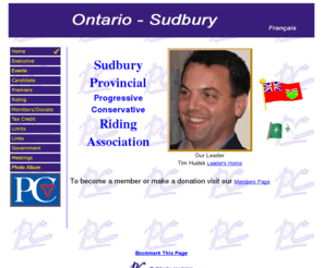 sudburypc.com: Sudbury Provincial PC
Sudbury Provincial PC Riding Association