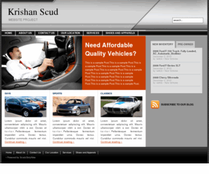 wickedwordpressthemes.com: Krishan Scud
Website Project