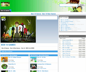 ben10games.info: BEN 10 Games - BeN 10
Ben 10 Games. All Ben 10 games for ben 10 fans. The best  BEN 10 online games. 