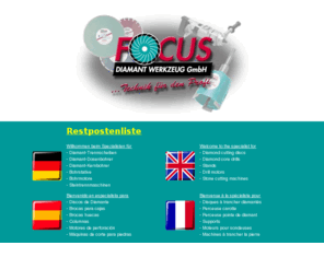 focusdiamant.com: FOCUS DIAMANTWERKZEUGE
