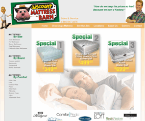 mattressbarn.com: Mattress Barn
 Discount Mattress Barn is a family owned and operated business that started in 1989, right here in Central Florida. From day one, our goal was to offer our customers the best value and service in name brand mattresses.