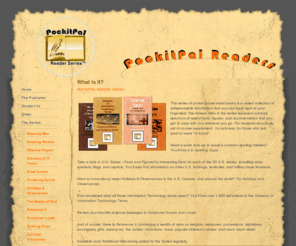 pockitpals.com: PockitPal Readers :::HOME:::
PockitPal Reader Series: Pocket and purse sized reference books.