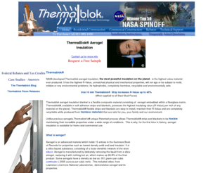 thermablok.com: Aerogel | Aerogel Insulation | Aerogel Price
NASA developed Thermablok aerogel insulation